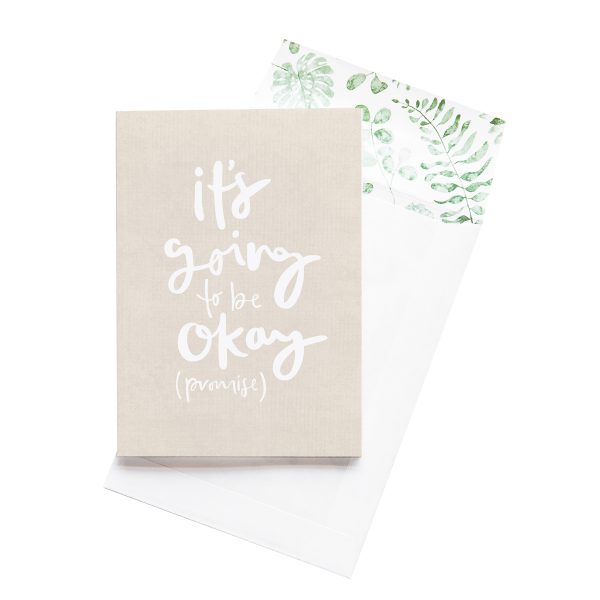 EMMA KATE CO. It's Going To Be Okay Greeting Card