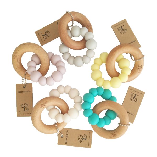 BLOK Teether all five colours with tags
