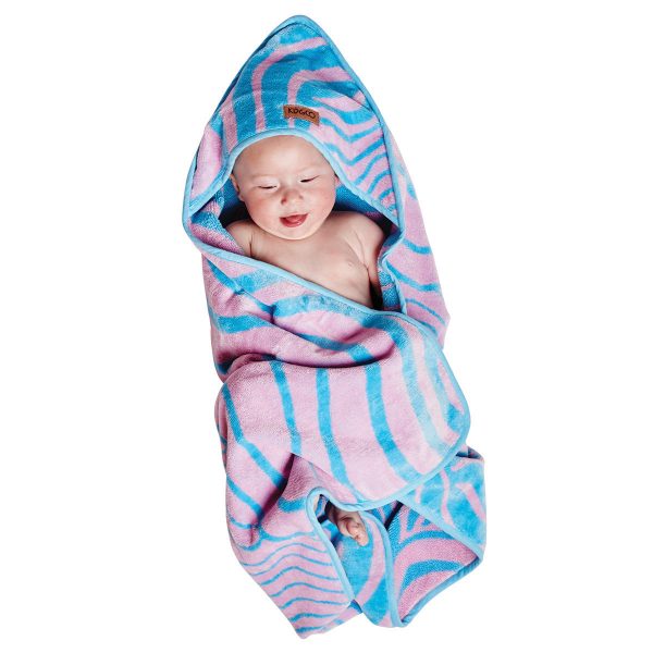 Baby in Slither Velour Baby Towel