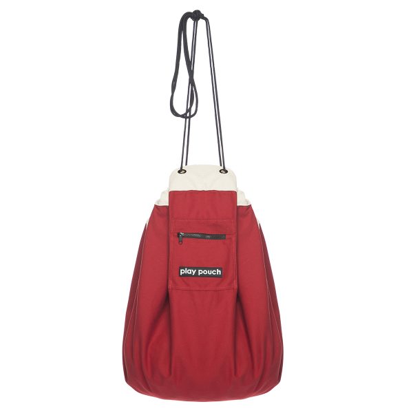 Rocket Red Play Pouch hanging