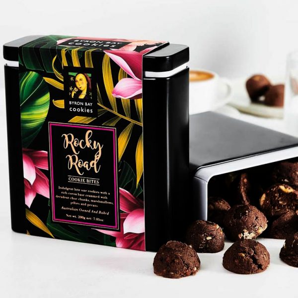 BYRON BAY COOKIE CO. // Rocky Road Cookie Bites Gift Tin