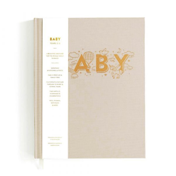 Girls Fawn Baby Book