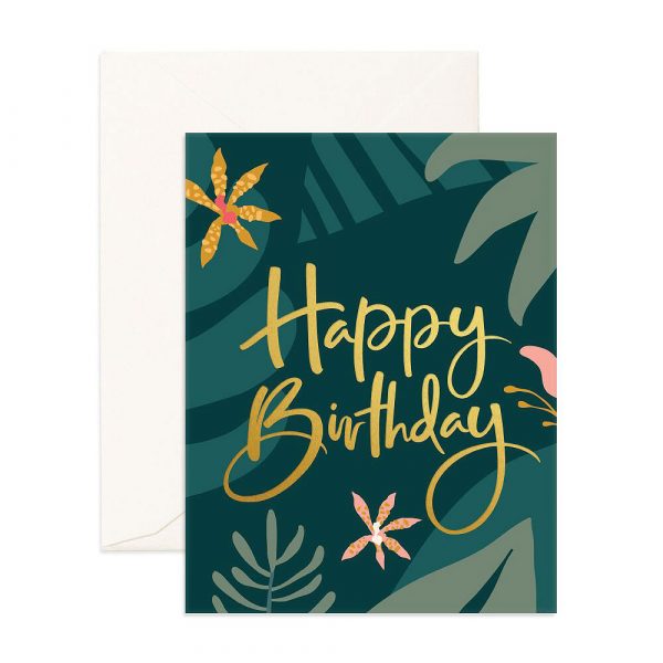 Birthday Jungle Greeting Card