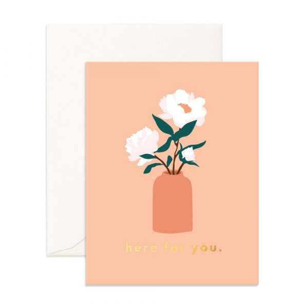 FOX & FALLOW // Here For You Magnolias Greeting Card