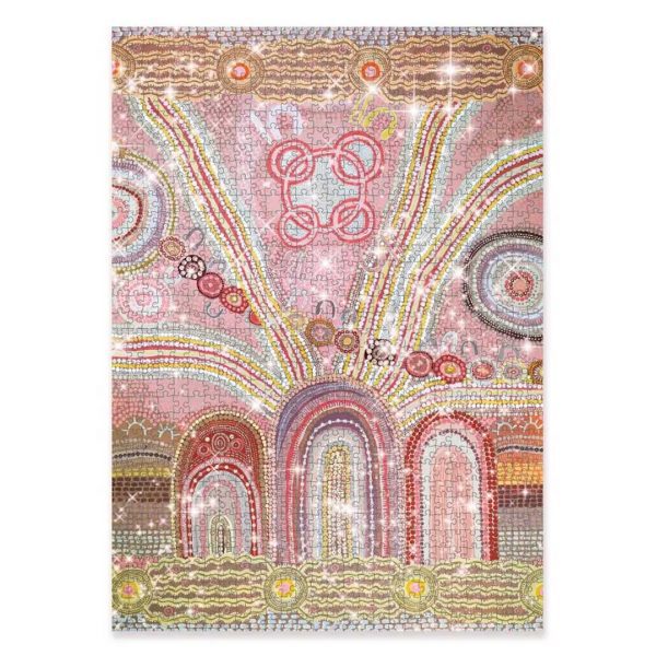 pink-aboriginal-art-puzzle-gifts-online-australia-flatlay