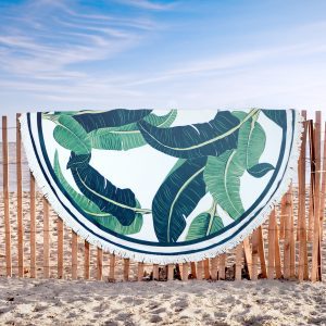 Bahamas Round Beach Towel