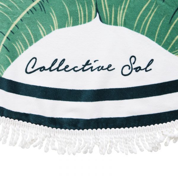 COLLECTIVE SOL Bahamas Round Towel