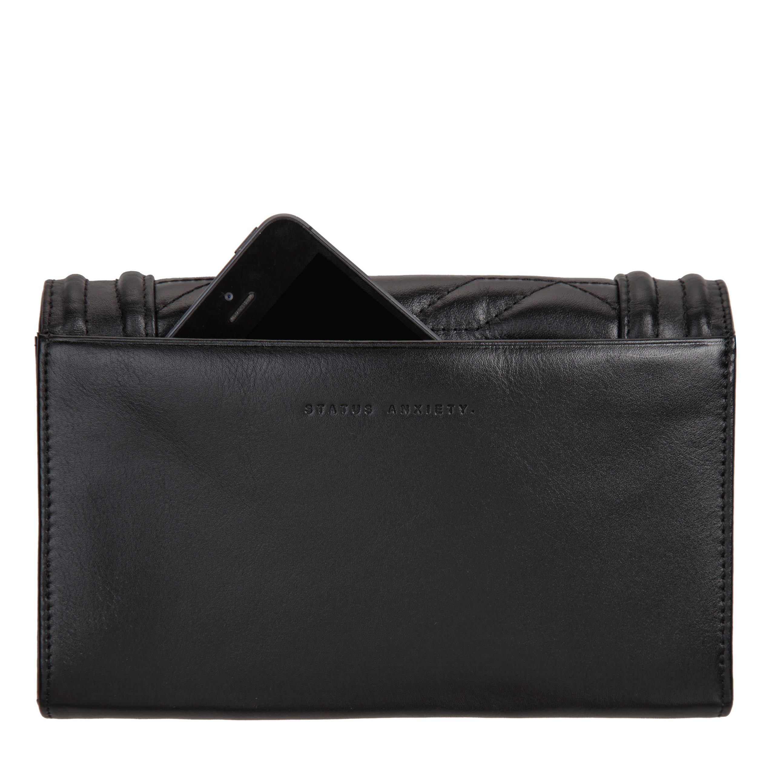 Status Anxiety Black Subversive Clutch - LUXAH Gifts and Homewares