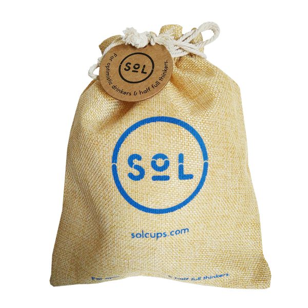 Reusable SoL Coffee Cup Pouch