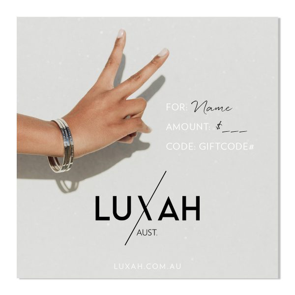 LUXAH Gift Voucher! PEACE