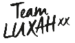Team Luxah Sign