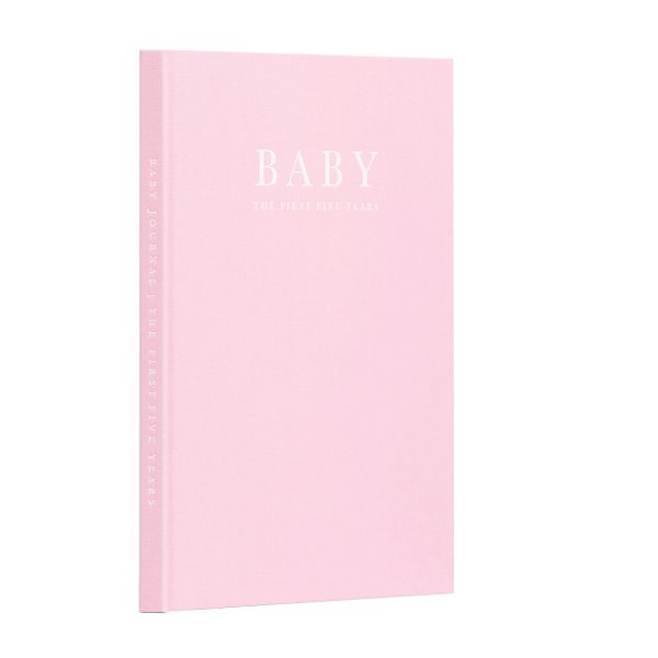 WRITE TO ME Birth to Five Years Pink Baby Journal