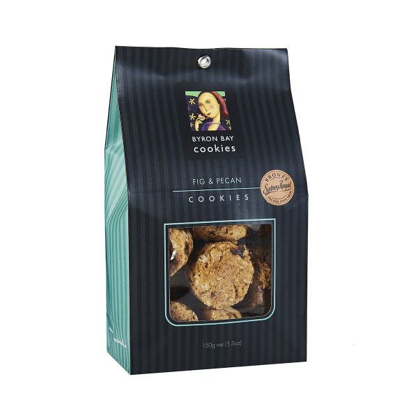 BYRON BAY COOKIE CO. Fig and Pecan Cookies Gift Bag