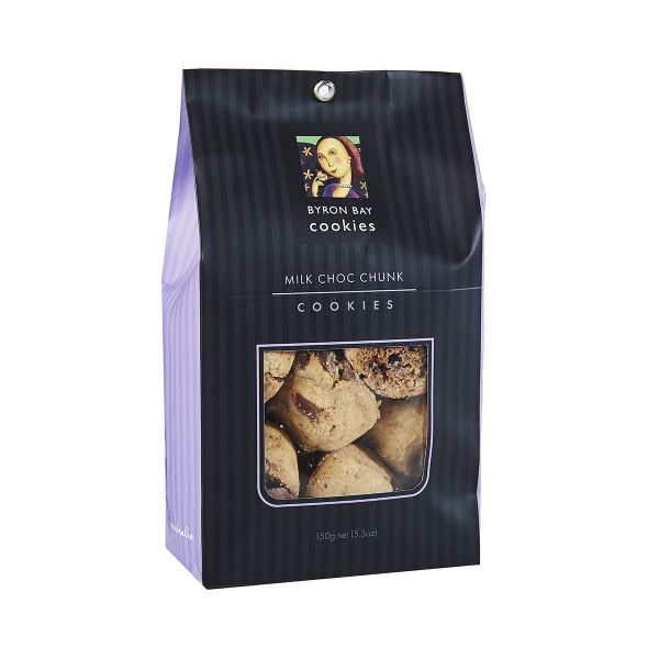 BYRON BAY COOKIE CO. Milk Choc Chunk Cookies Gift Bag