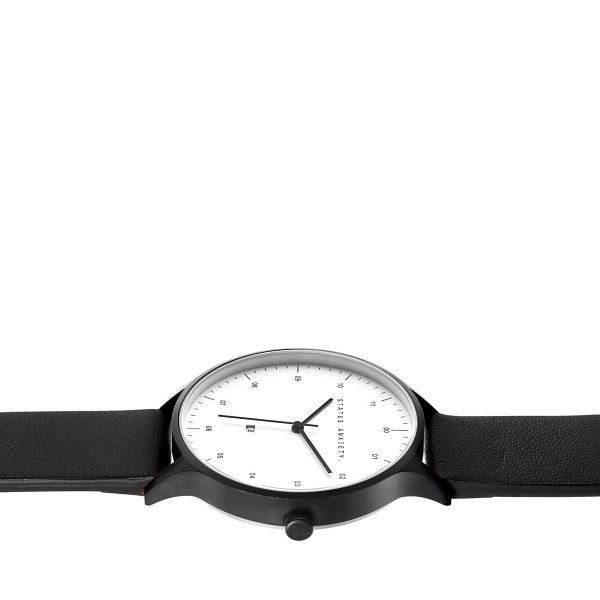 Black + White Inertia Unisex Watch