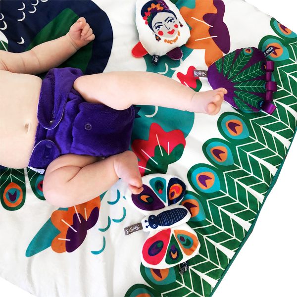 OBDesigns // Colourful Peacock Activity Play Set