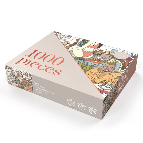JOURNEY OF SOMETHING Edition K 1000 Piece Designer Puzzle
