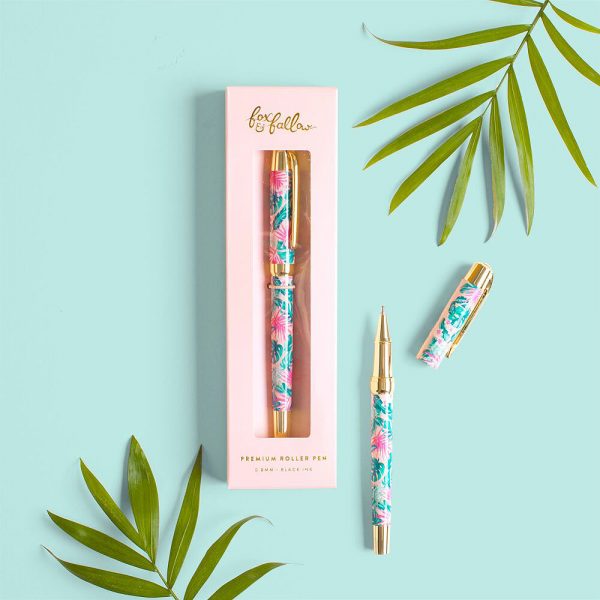 Tropical beautiful pen in box