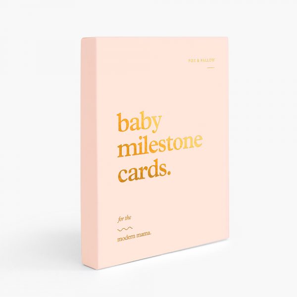 Gender Neutral Baby Milestone Cards