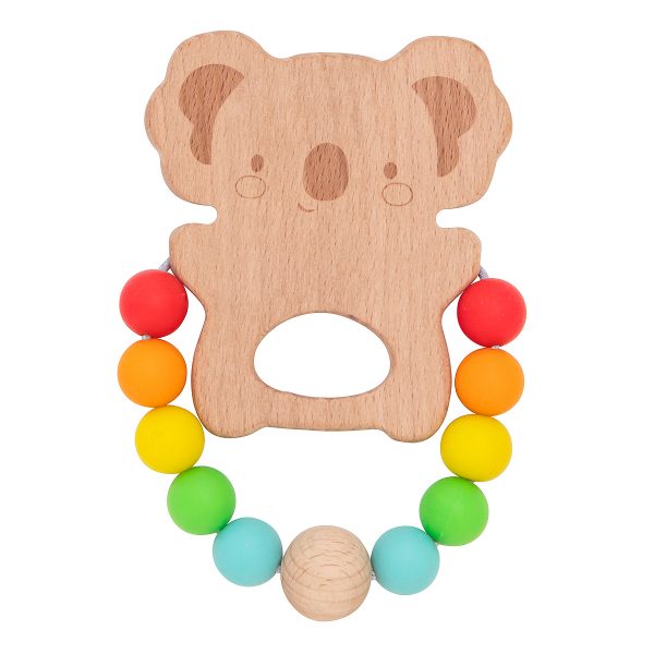 TIGER TRIBE Wooden Silicone Koala Teether