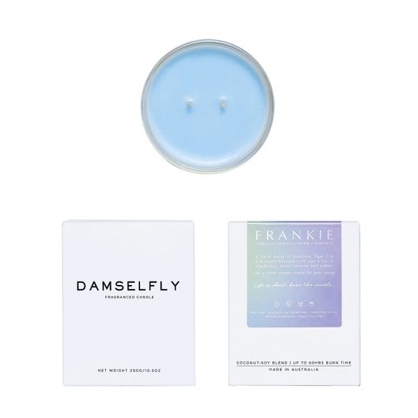 Stellar Damselfly Holographic Candle Frankie Scent