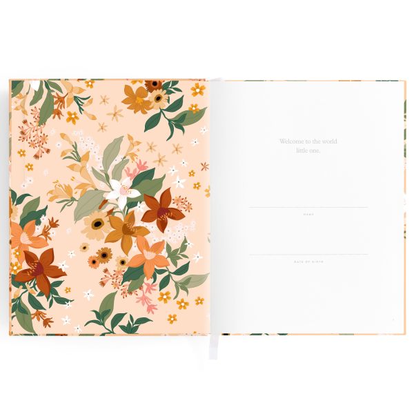 FOX & FALLOW // Girls Floral Baby Book