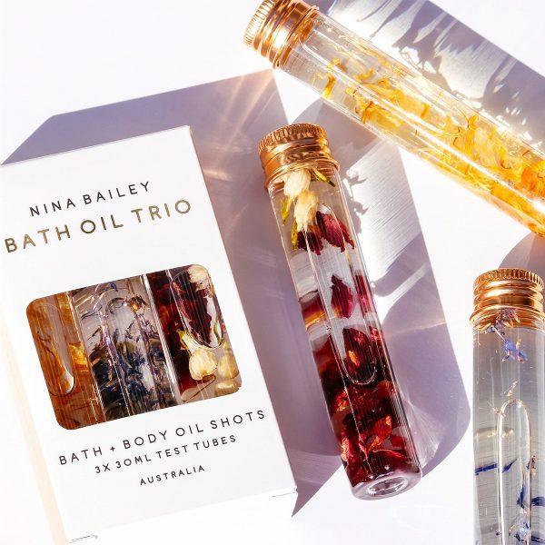 NINA BAILEY Luxury Bath Oil Trio
