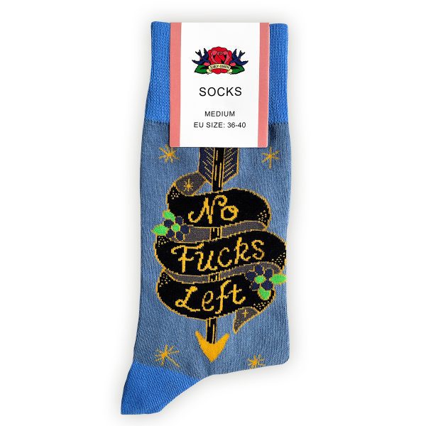 Jubly Umph No Fucks Left Socks