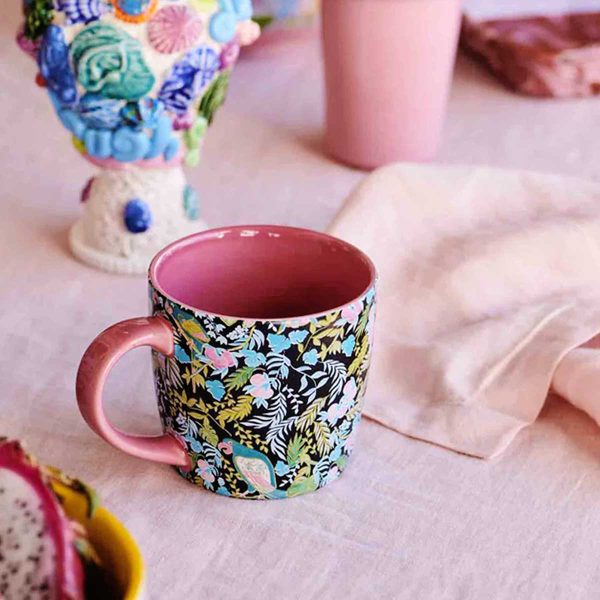 Kip and Co colourful mug on a table