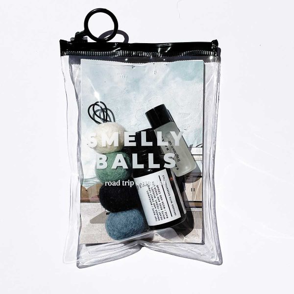 smelly balls car air freshener in cove blues