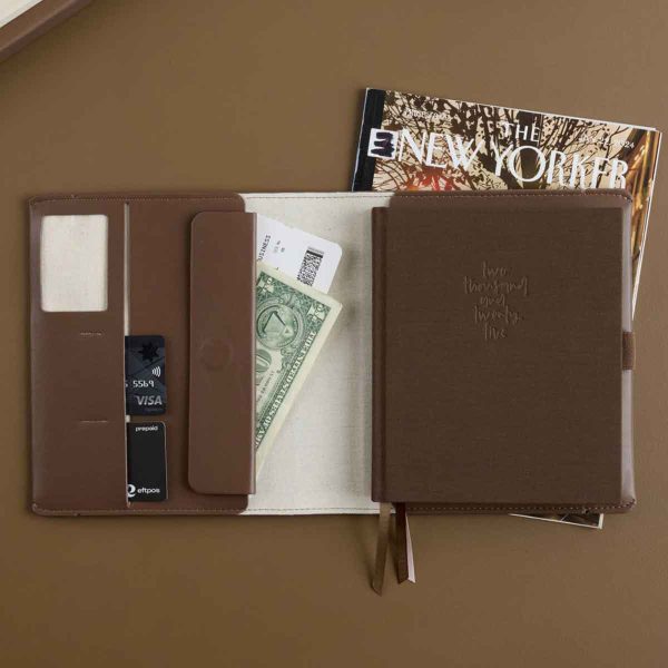 Emma Kate Co Brooklyn brown Planner Compendiums