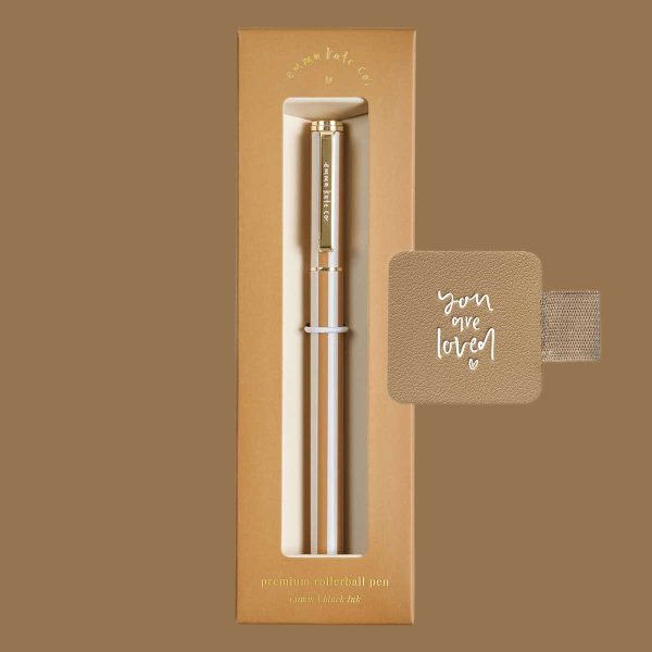 emma kate co cannoli pen you are loved holder
