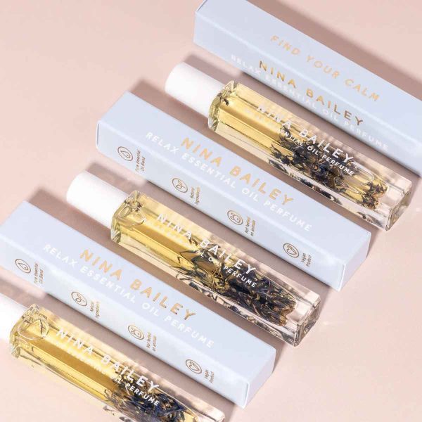 pure natural perfume oil relax find your calm