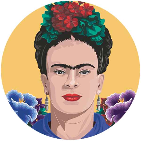 Frida Kahlo Erstwilder Brooches