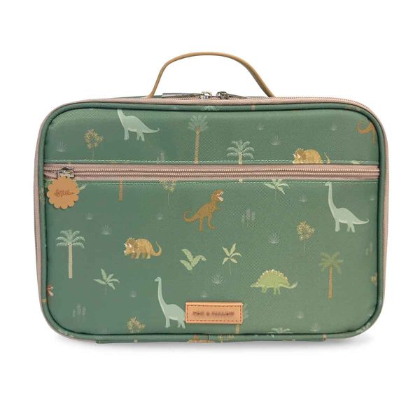 fox and fallow insulated childrens lunch bags dinos