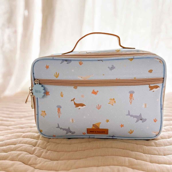 fox and fallow insulated childrens lunch bags ocean creatures lifestyle