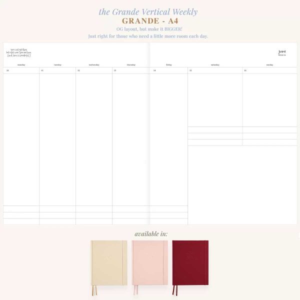 emma kate co 2025 planner grande vertical interior