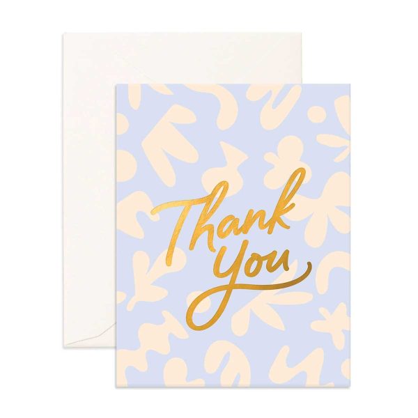 FOX & FALLOW Thank You Greeting Card