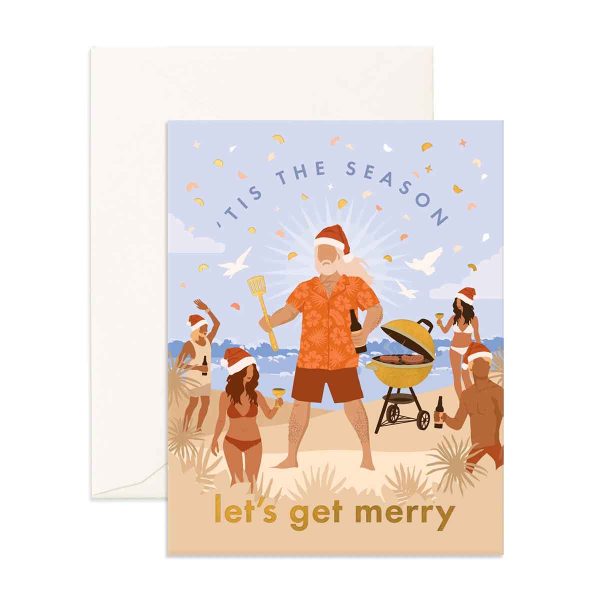 Let's Get Merry Greeting Card